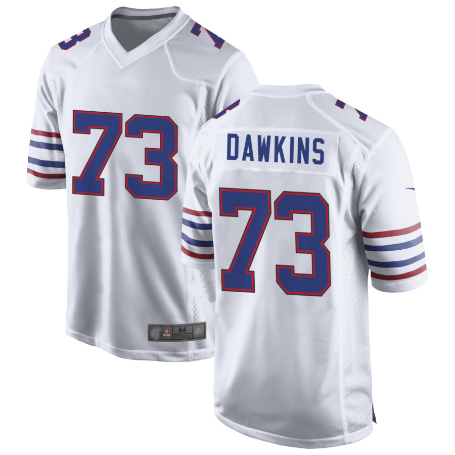 Tlead B.Bills #73 Dion Dawkins Player White Game Stitched Jerseys