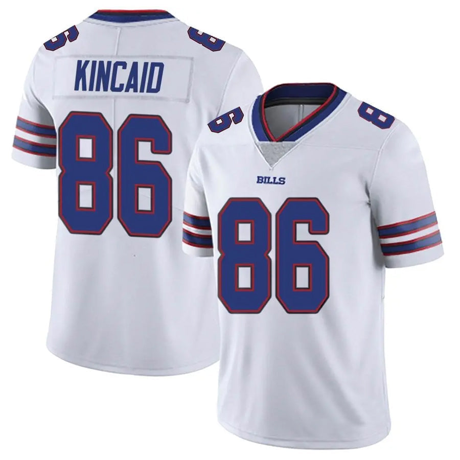Tlead B.Bills #86 Dalton Kincaid Player White Vapor F.U.S.E. Limited  Stitched Jerseys