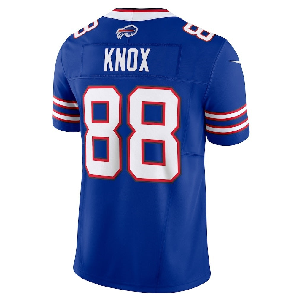 Tlead B.Bills #88 Dawson Knox Royal Vapor F.U.S.E. Limited Stitched Jerseys