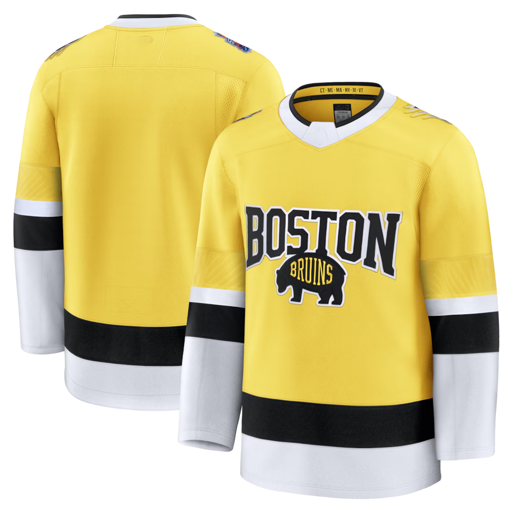 Tlead B.Bruins Gold 2026 Stadium Series Premium Jerseys