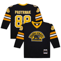 Tlead B.Bruins #88 David Pastrnak Black 2014-15 Power Play Stitched Jerseys
