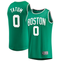Tlead B.Celtics #0 Jayson Tatum  Kelly Green Big & Tall Fast Break Player Jerseys - Icon Edition