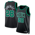 Tlead B.Celtics #28 Hugo Gonz¨¢lez Black Swingman Jerseys - Statement Edition