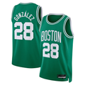 Tlead B.Celtics #28 Hugo Gonz¨¢lez Kelly Green Swingman Jerseys - Icon Edition