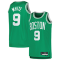 Tlead B.Celtics #9 Derrick White Kelly Green Swingman Jerseys - Icon Edition