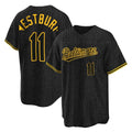 Tlead B.Orioles #11 Jordan Westburg Player Black Snake Skin City Home Game Stitched Jerseys