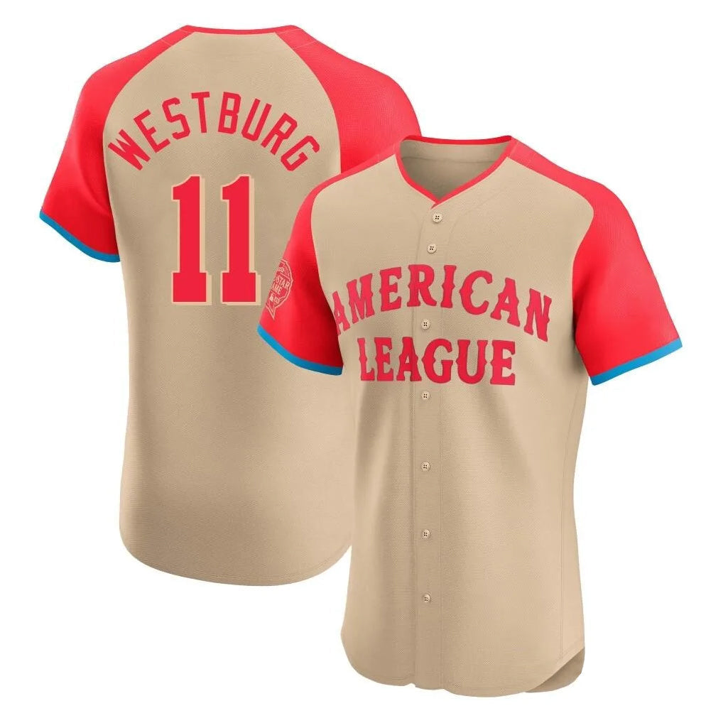 Tlead B.Orioles #11 Jordan Westburg Player Cream American League All-Star Limited Elite Home Game Stitched Jerseys