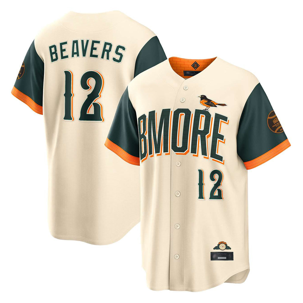 Tlead B.Orioles #12 Dylan Beavers Player Cream 2026 City Connect Home Game Stitched Jerseys