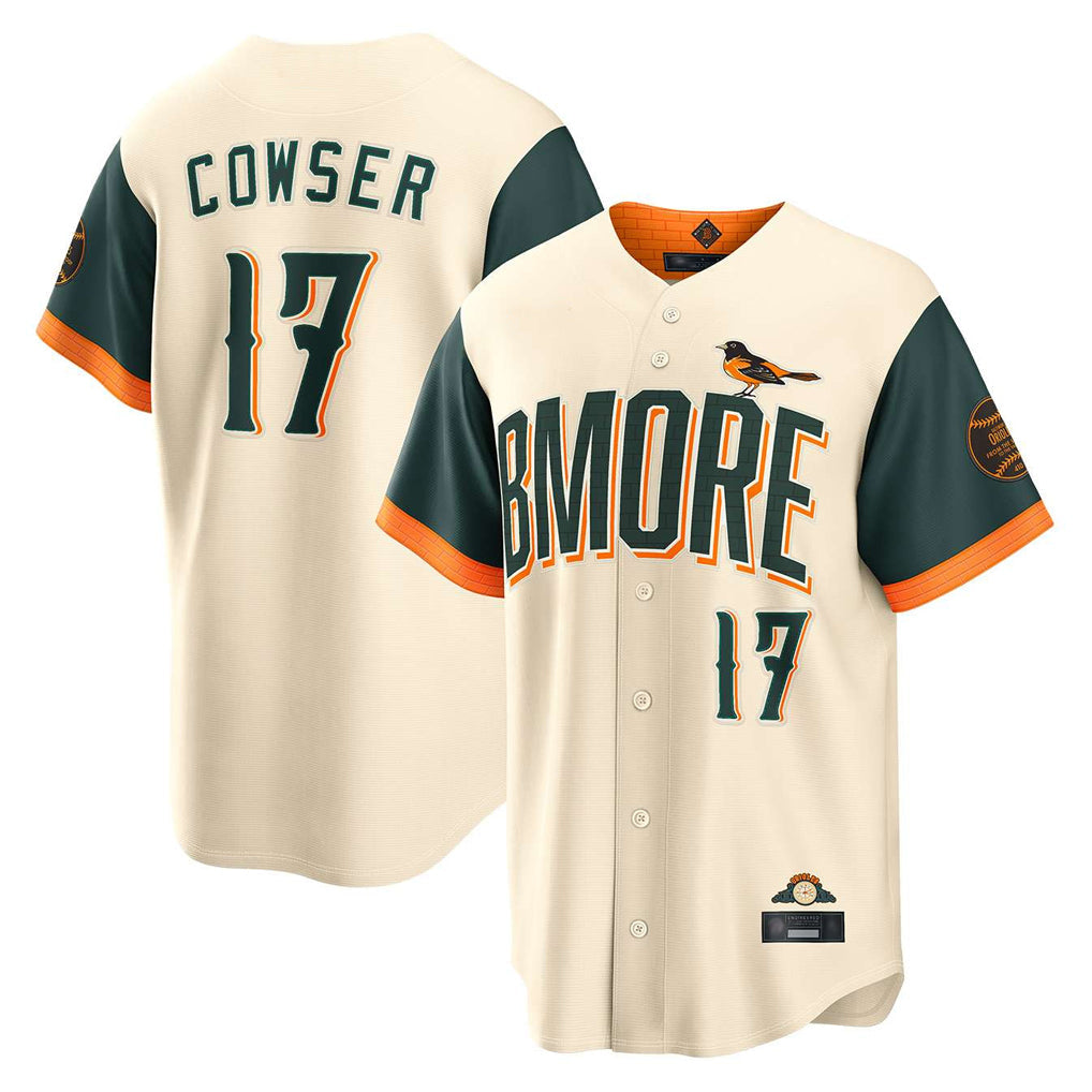 Tlead B.Orioles #17 Colton Cowser Player Cream 2026 City Connect Home Game Stitched Jerseys