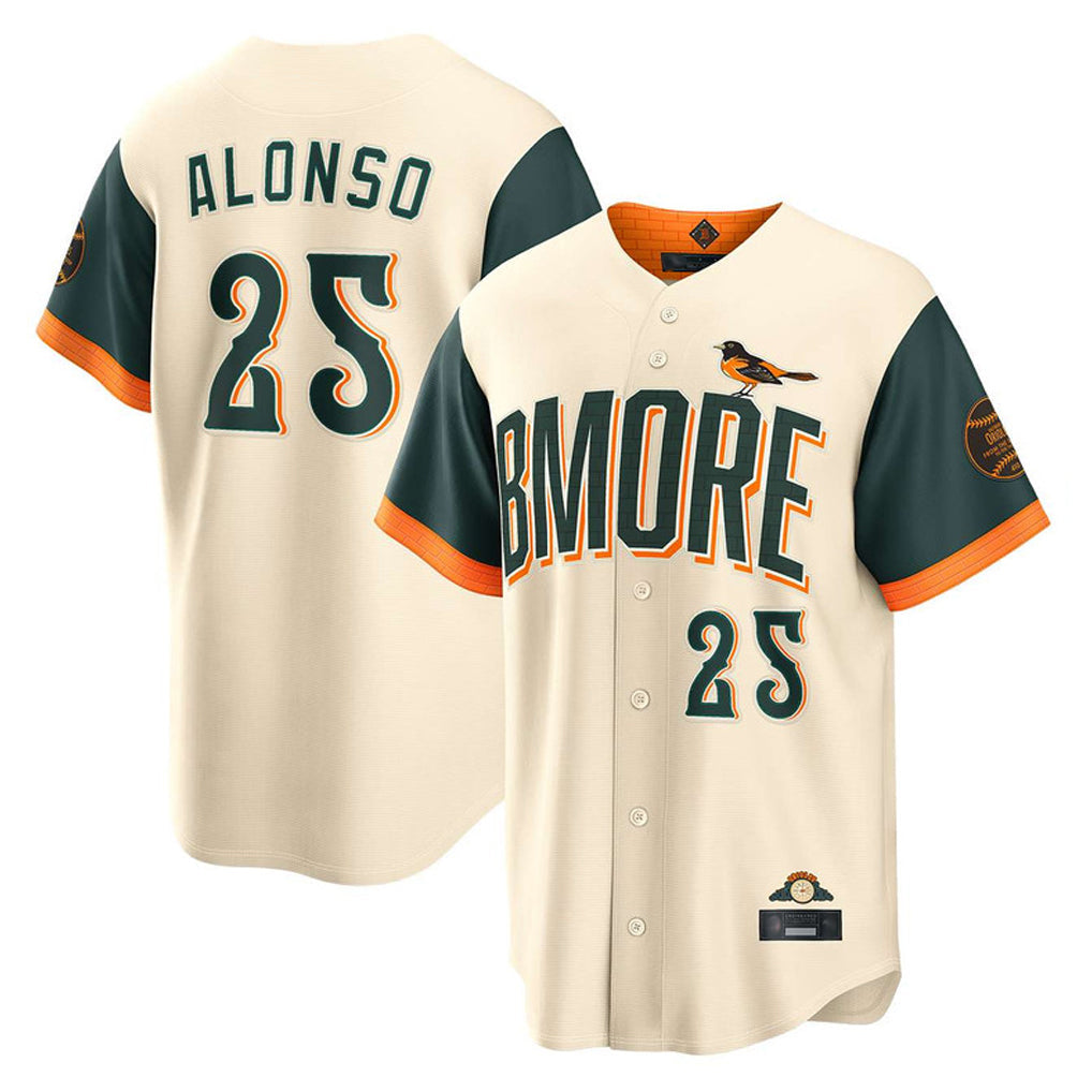 Tlead B.Orioles #25 Pete Alonso Player Cream 2026 City Connect Home Game Stitched Jerseys