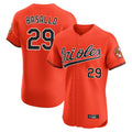 Tlead B.Orioles #29 Samuel Basallo Player Orange Limited Elite Home Game Stitched Jerseys