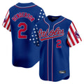 Tlead B.Orioles #2 Gunnar Henderson Player Royal Independence Day Vapor Premier Limited Home Game Stitched Jerseys