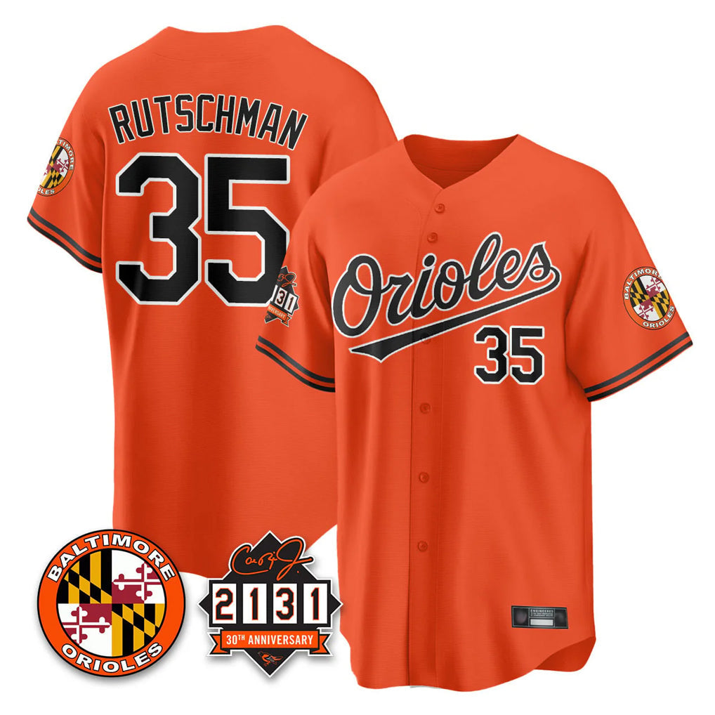 Tlead B.Orioles #35 Adley Rutschman Player Gray Home Game Stitched Jerseys
