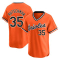 Tlead B.Orioles #35 Adley Rutschman Player Orange T-shirt Limited Home Game Stitched Jerseys