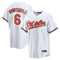 Tlead B.Orioles #6 Ryan Mountcastle Player White Home Game Stitched Jerseys