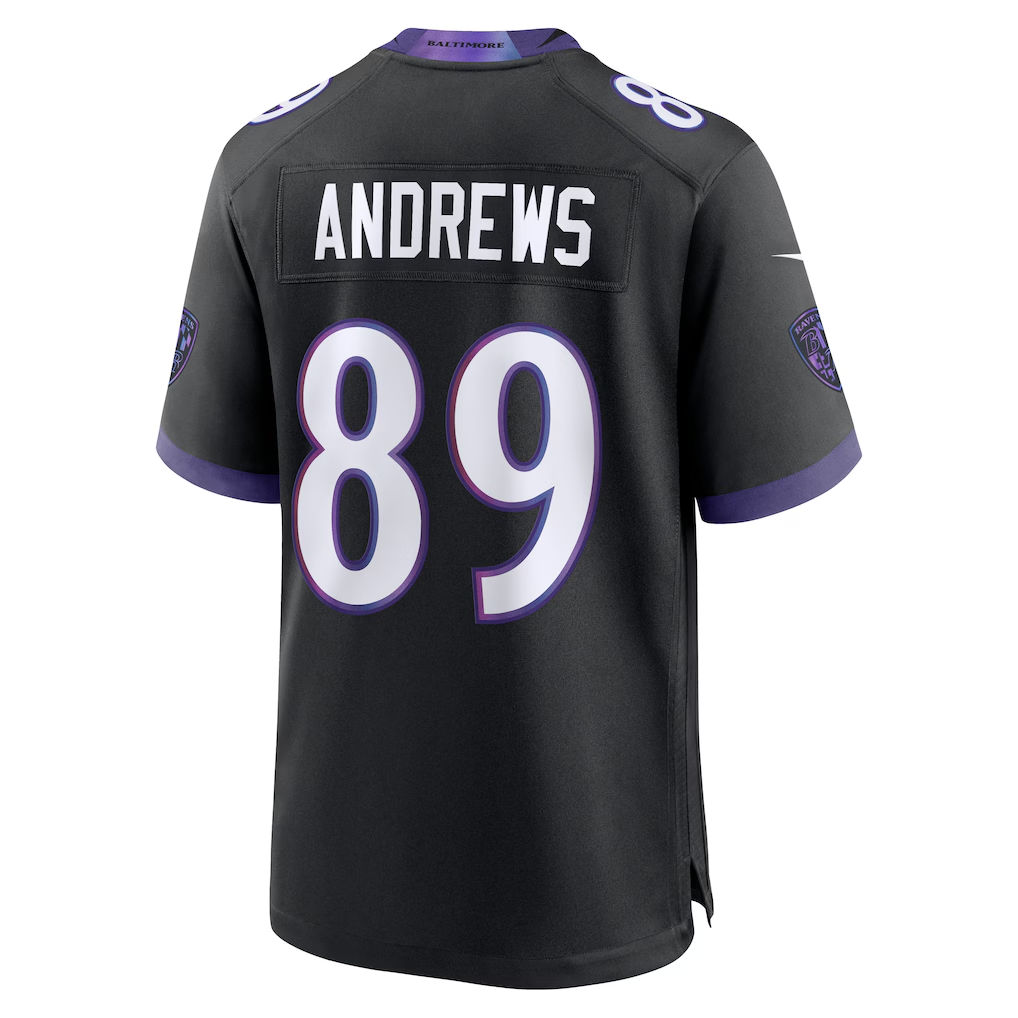 Tlead B.Ravens #89 Mark Andrews Black Alternate Stitched Jerseys