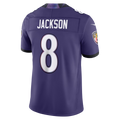 Tlead B.Ravens #8 Lamar Jackson Purple Team Vapor F.U.S.E. Stitched Limited Jerseys