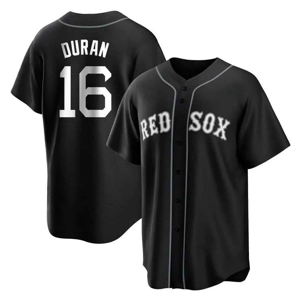 Tlead B.Red Sox #16 Jarren Duran Player Black Home Game Stitched Jerseys
