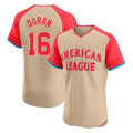 Tlead B.Red Sox #16 Jarren Duran Player Cream All-Star Short-Sleeved Limited Elite Home Game Stitched Jerseys