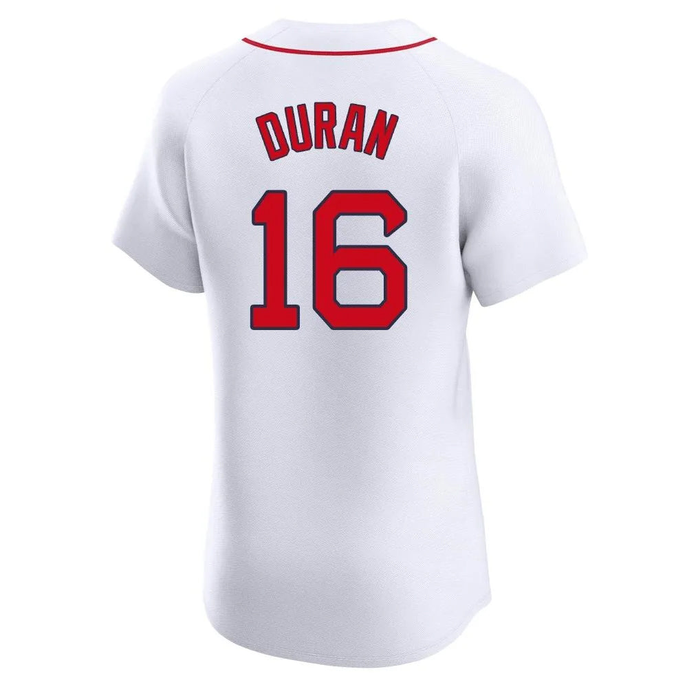 Tlead B.Red Sox #16 Jarren Duran Player White Limited Elite Home Game Stitched Jerseys