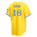 Tlead B.Red Sox #16 Jarren Duran Player Yellow Home Game Stitched Jerseys