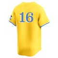 Tlead B.Red Sox #16 Jarren Duran Player Yellow Limited Home Game Stitched Jerseys
