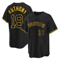 Tlead B.Red Sox #19 Roman Anthony Player Black Snake Skin City Home Game Stitched Jerseys