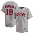 Tlead B.Red Sox #19 Roman Anthony Player Gray Road Limited Home Game Stitched Jerseys