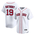 Tlead B.Red Sox #19 Roman Anthony Player White Limited Home Game Stitched Jerseys