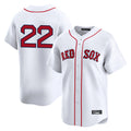 Tlead B.Red Sox #22 Garrett Whitlock Player White Limited Home Game Stitched Jerseys