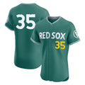 Tlead B.Red Sox #35 Garrett Crochet Player Green City Connect Limited Elite Home Game Stitched Jerseys