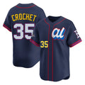 Tlead B.Red Sox #35 Garrett Crochet Player Navy American League All-Star Edition Game Stitched Jerseys