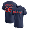 Tlead B.Red Sox #35 Garrett Crochet Player Navy Limited Elite Home Game Stitched Jerseys