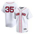 Tlead B.Red Sox #35 Garrett Crochet Player White Limited Home Game Stitched Jerseys