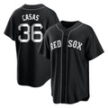 Tlead B.Red Sox #36 Triston Casas Player Black Home Game Stitched Jerseys