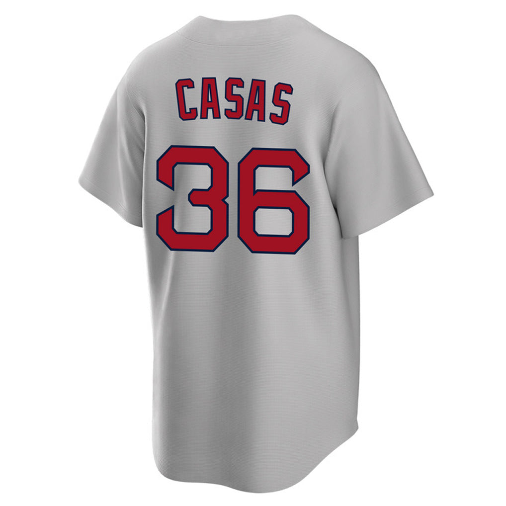 Tlead B.Red Sox #36 Triston Casas Player Gray Road Home Game Stitched Jersey