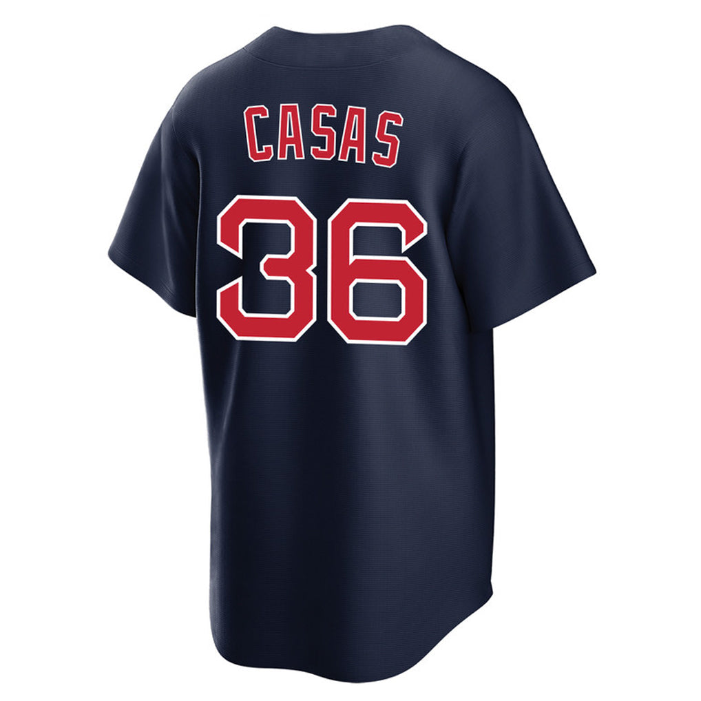Tlead B.Red Sox #36 Triston Casas Player Navy Home Game Stitched Jerseys