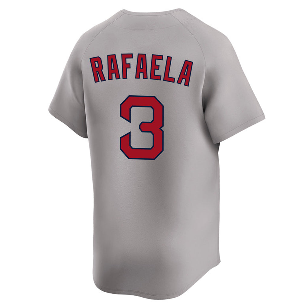 Tlead B.Red Sox #3 Ceddanne Rafaela Player Gray Road Limited Home Game Stitched Jerseys