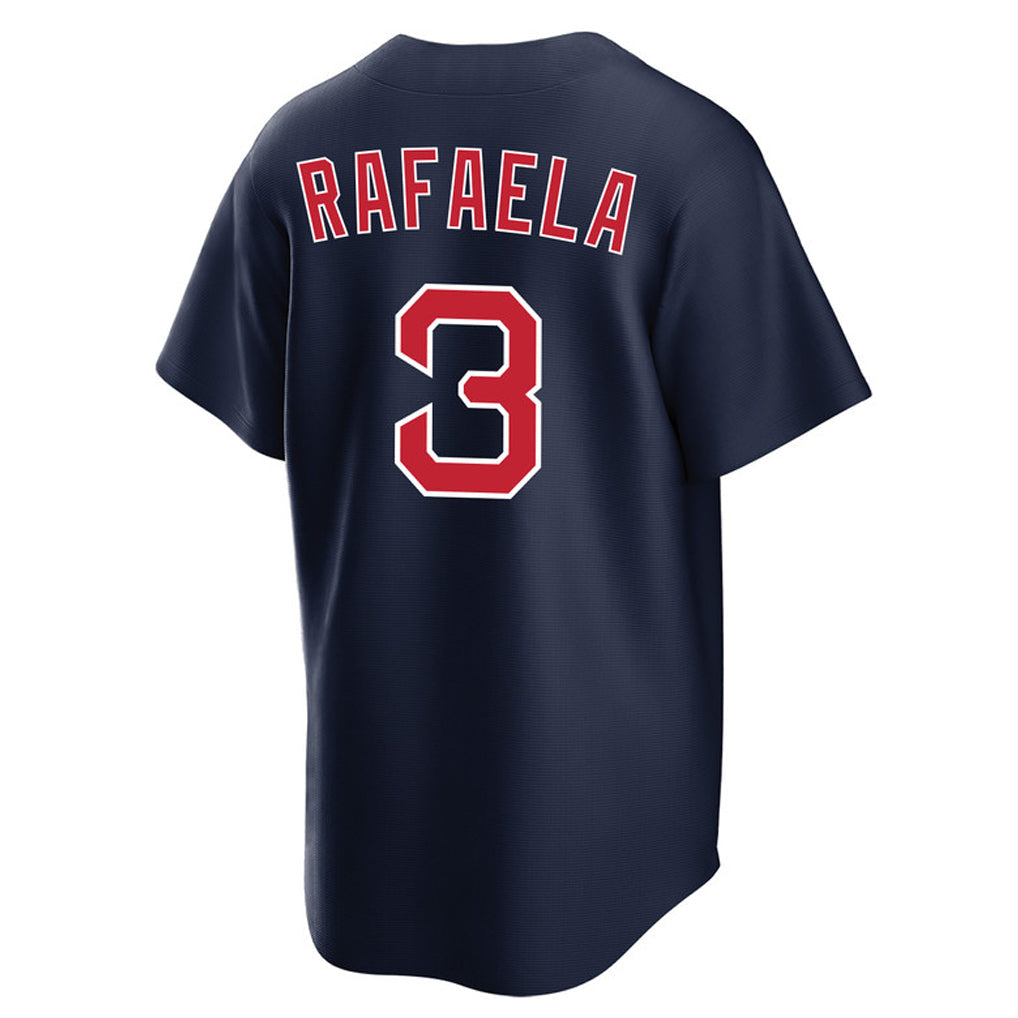 Tlead B.Red Sox #3 Ceddanne Rafaela Player Navy Home Game Stitched Jerseys
