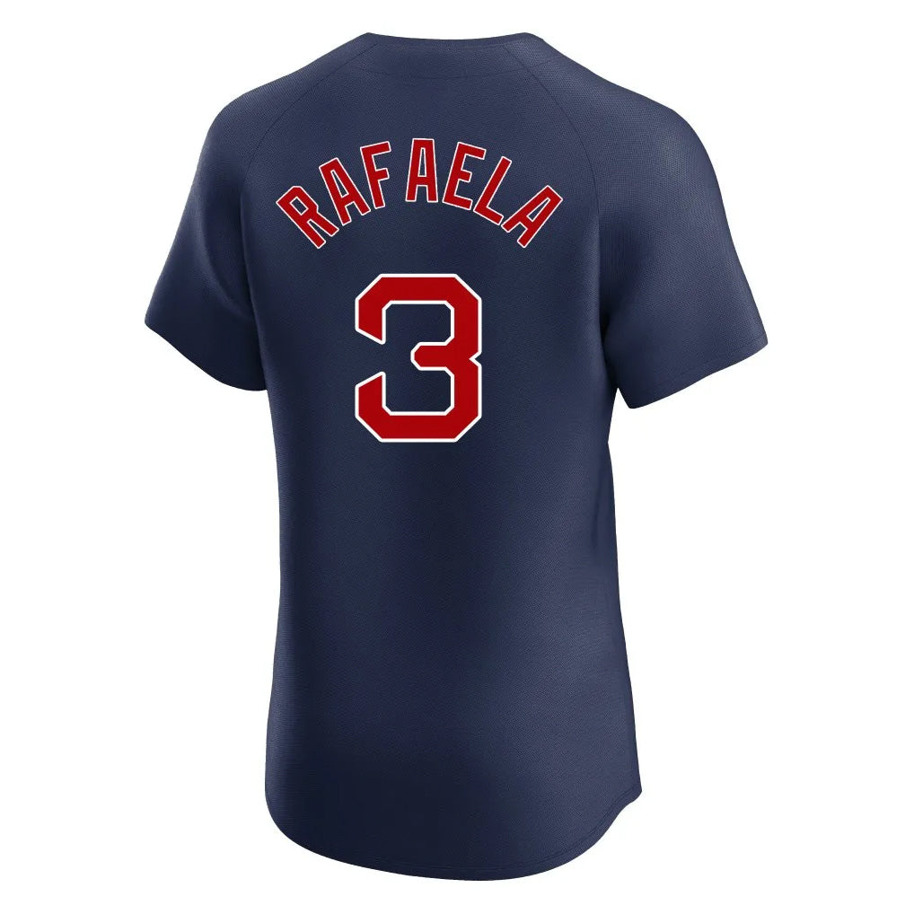 Tlead B.Red Sox #3 Ceddanne Rafaela Player Navy Limited Elite Home Game Stitched Jerseys