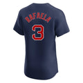 Tlead B.Red Sox #3 Ceddanne Rafaela Player Navy Limited Elite Home Game Stitched Jerseys