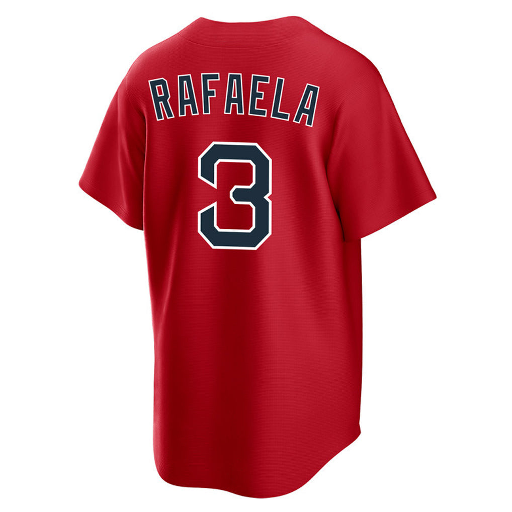 Tlead B.Red Sox #3 Ceddanne Rafaela Player Red Home Game Stitched Jerseys
