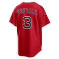 Tlead B.Red Sox #3 Ceddanne Rafaela Player Red Home Game Stitched Jerseys