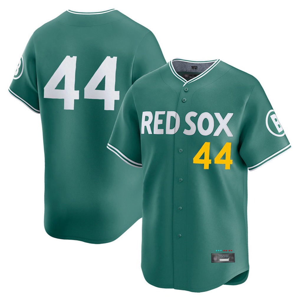 Tlead B.Red Sox #44 Aroldis Chapman Player Green City Connect Limited Home Game Stitched Jerseys