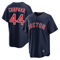Tlead B.Red Sox #44 Aroldis Chapman Player Navy Home Game Stitched Jerseys