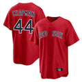 Tlead B.Red Sox #44 Aroldis Chapman Player Red Home Game Stitched Jerseys