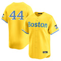 Tlead B.Red Sox #44 Aroldis Chapman Player Yellow Limited Home Game Stitched Jerseys