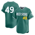 Tlead B.Red Sox #49 Tim Wakefield Player Green City Connect Limited Home Game Stitched Jerseys