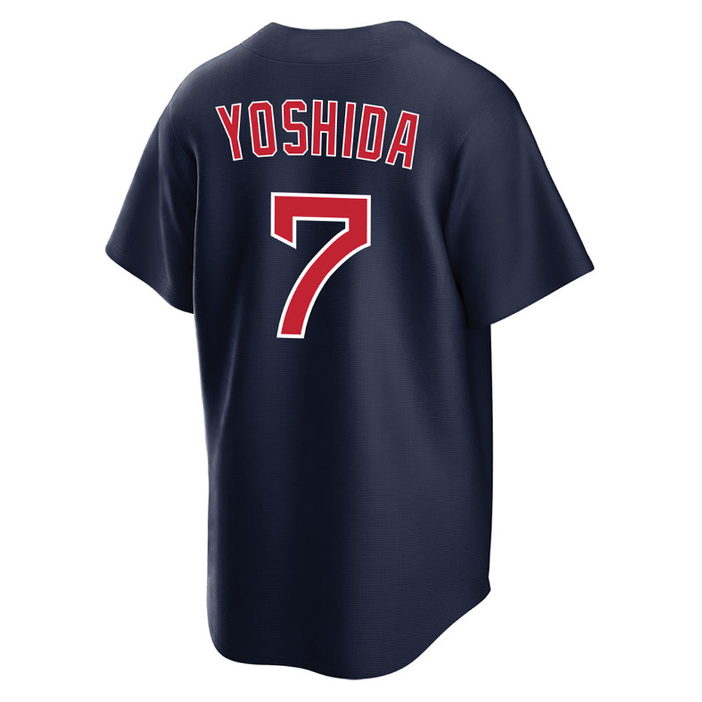 Tlead B.Red Sox #7 Masataka Yoshida Player Navy Home Game Stitched Jerseys