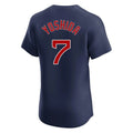 Tlead B.Red Sox #7 Masataka Yoshida Player Navy Limited Elite Home Game Stitched Jerseys